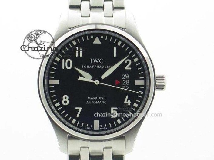 MIROTIME 0202 Mark XVII Le Petit Prince MK Maker 1:1 Best Edition SS Blue Dial On Brown Leather Strap A ComfortFit 7377